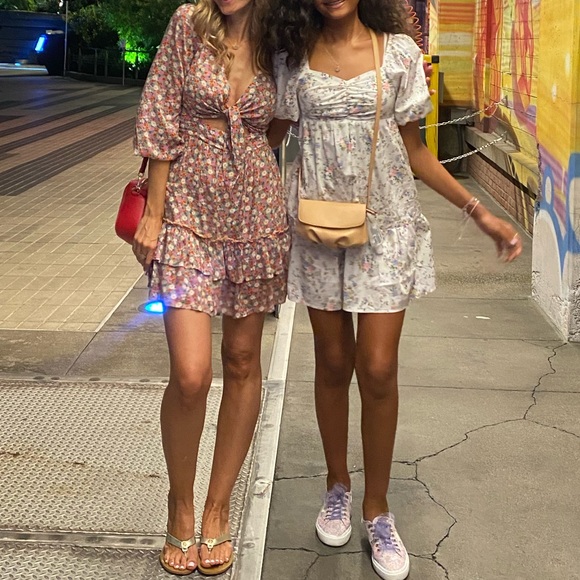 Billabong x Salty Blonde Floral Ditsy Mini Dress - Picture 6 of 6